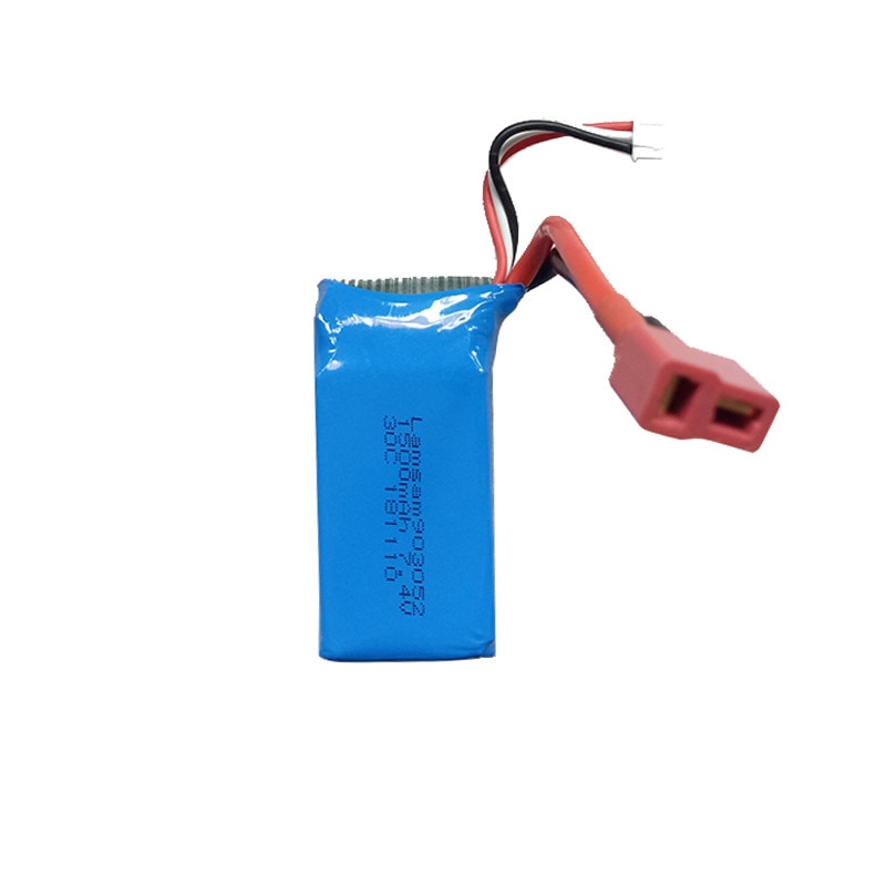 7.4V 1500mah Hoge capaciteit Li-po Batterij + Kabel (4in1) + lader voor JJRC Q39 Wltoys A959-B A969-B A979-B K929-B RC Auto Onderdelen