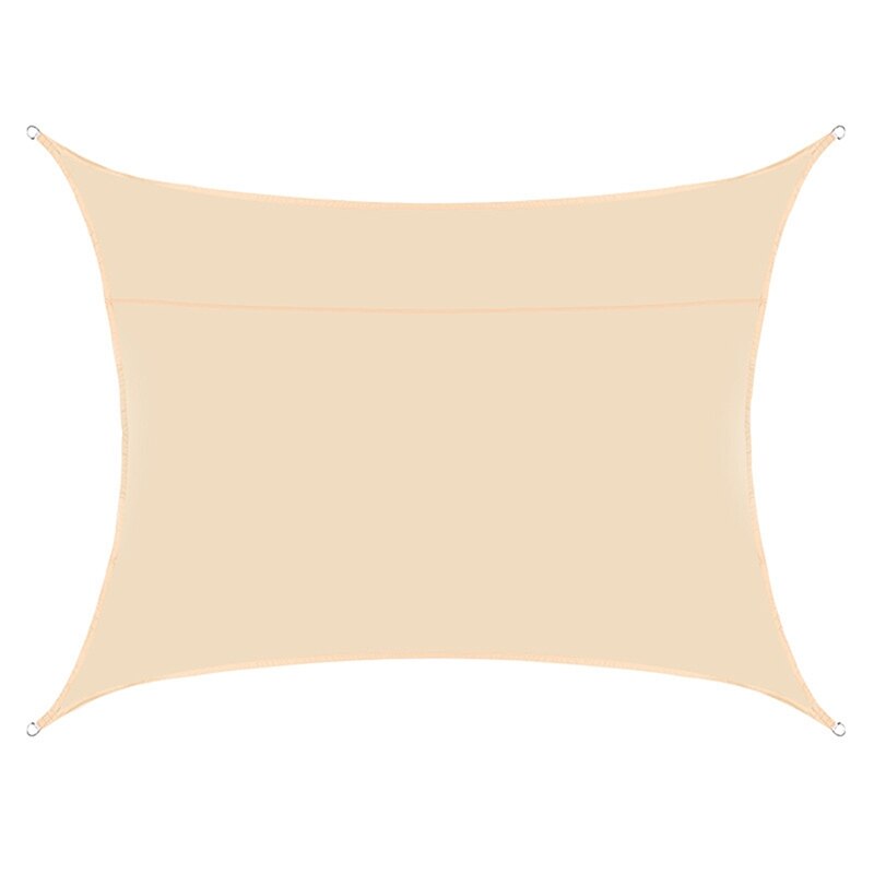 Voile d&#39;ombrage rectangulaire 6.5x10 pouces, auvent de soleil, bloc de protection solaire, pour Patio, abri de voiture, arrière-cour, jardin, sable