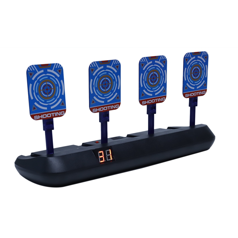 Cible de marquage électronique, réinitialisation automatique, pour jouets Nerf, cible de marquage numérique électrique, jouets parfaits, pour enfants et adolescents