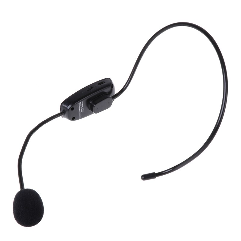 UHF Wireless Microphone Head-wear Mic for Voice Amplifier Computer
