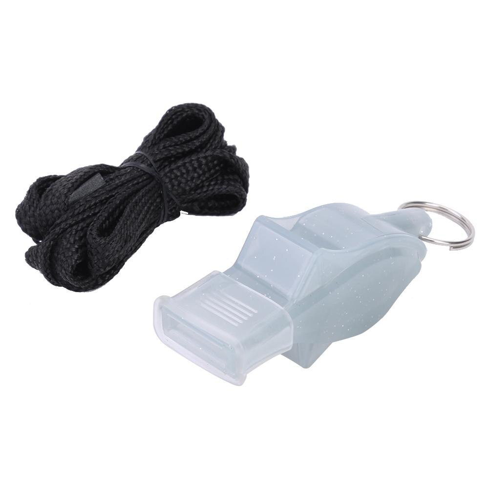 Classic Sports Plastic Whistle Soccer Basketball Baseball Volleyball Referee Whistles Outdoor Survival Tools: Light Grey