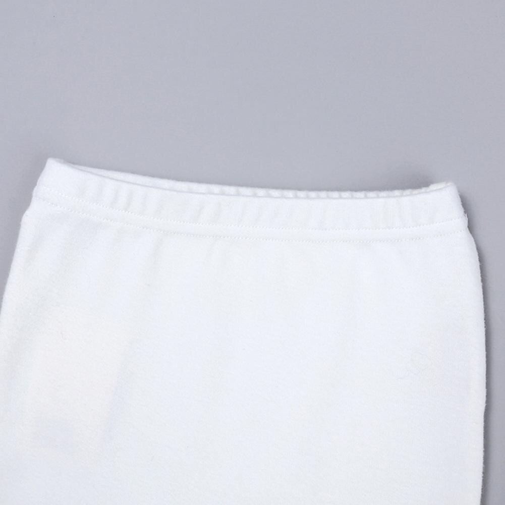 Medias de dibujos animados de un solo color, medias de algodón para niñas pequeñas, medias de algodón cálidas informales encantadoras y dulces, medias diarias