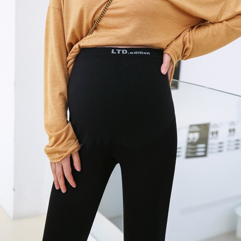 Legging De Maternité Confortable - Coton élasthanne - Haute Taille - Pour Grossesse, Yoga, Quotidien