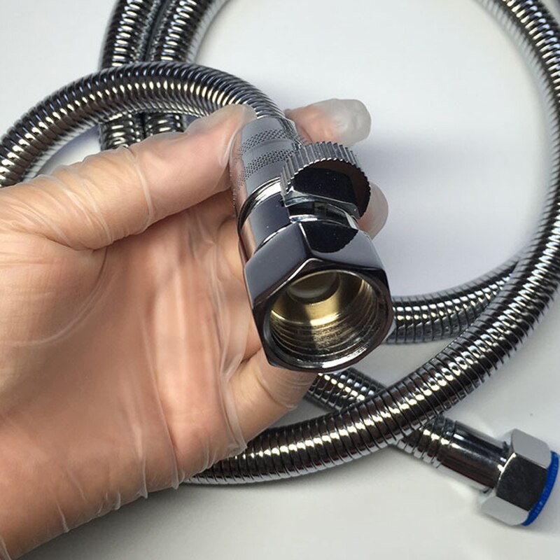 Water-Saver Flow Control and Shut OFF Valve Made Of Solid Brass For Hand Shower/Shower