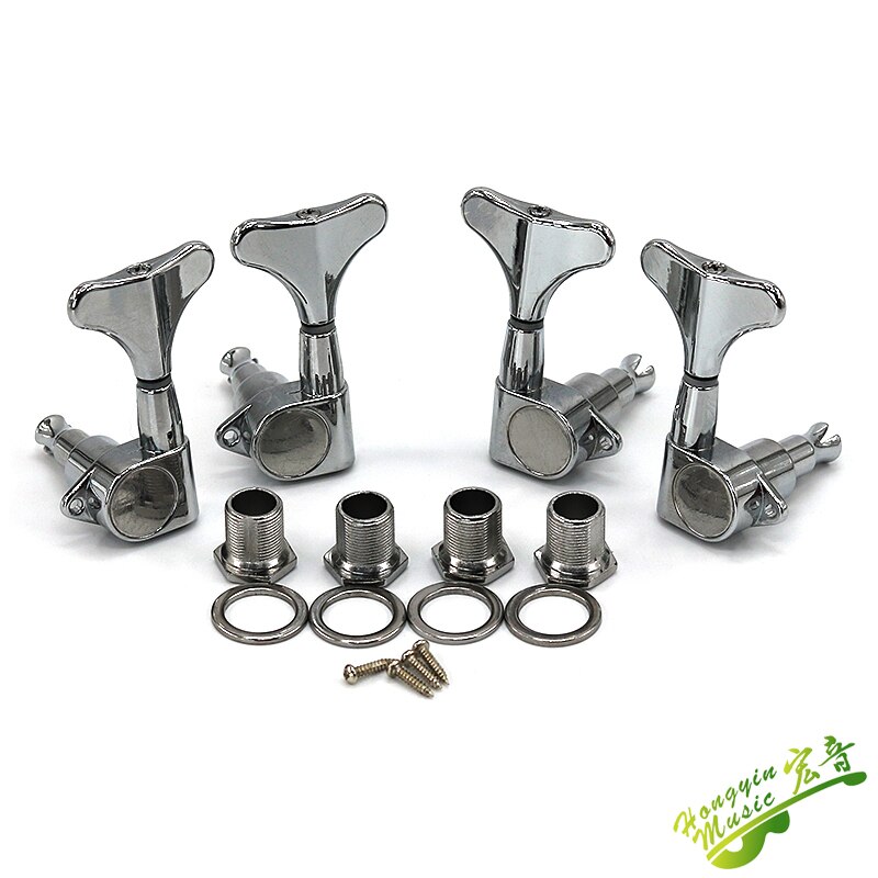 Koreaanse elektrische basgitaar jazzbas snaarknop knop basgitaarknop snaaropwinder stemknop snaaropwinder accessoires: Default Title