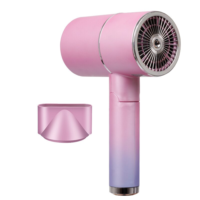Electric Foldable Hair dryer Heating And Cooling Blue Light Anion For Household AppliancesTravel Portable Mini Dryers hair