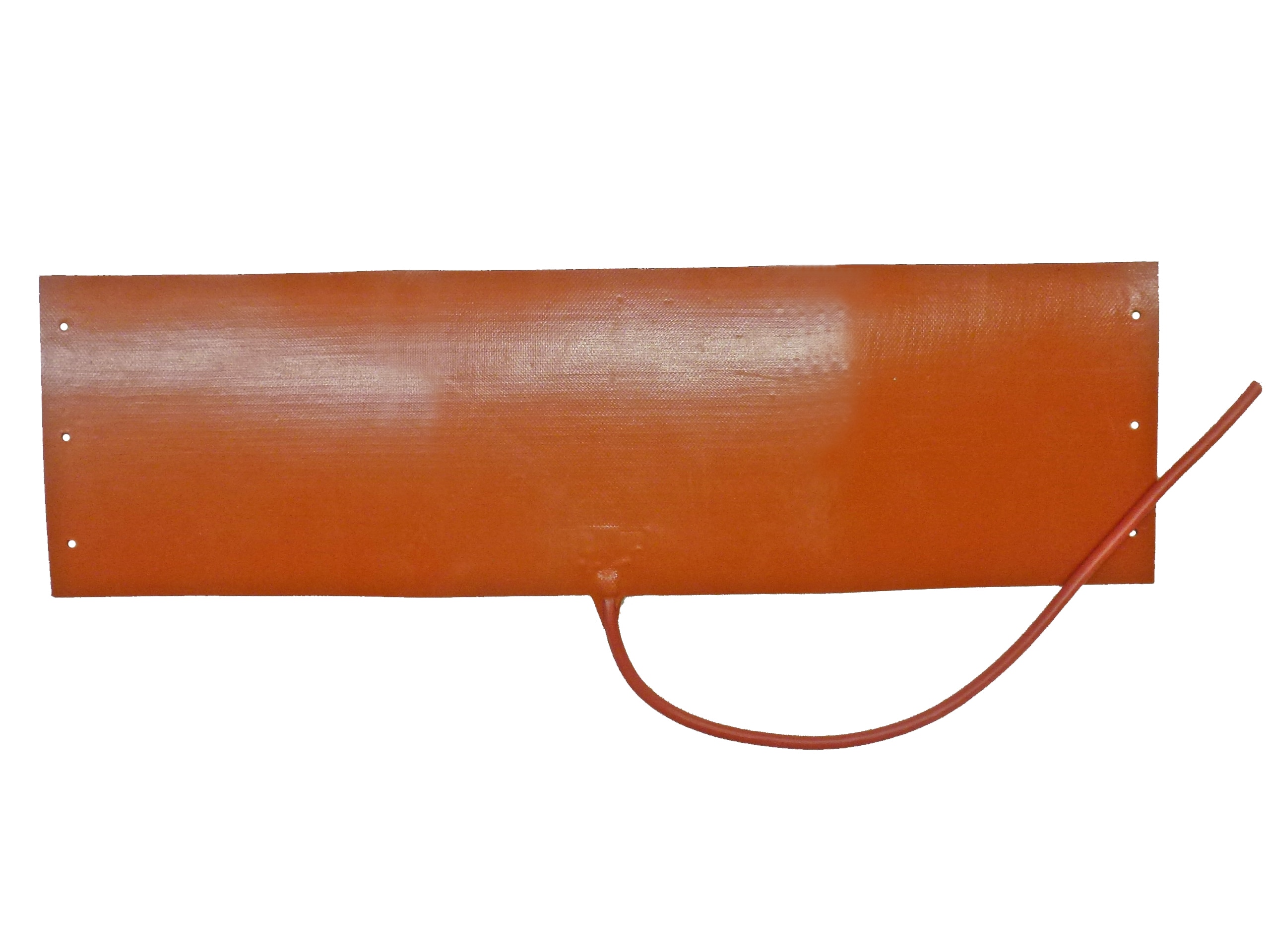 400*100mm 220V heating pad silicone rubber heater strip with adhesive