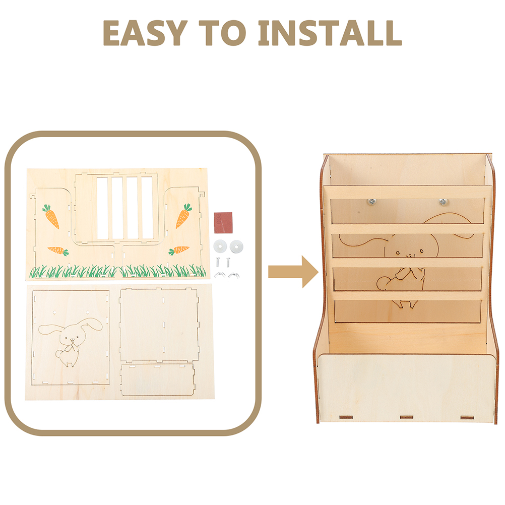 2pcs Pet Rabbit Cage Feeding Tool Guinea Food Box ... – Vicedeal