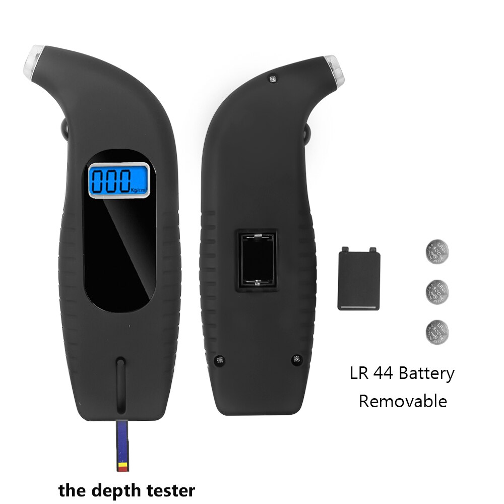 BGS 6647 | Digitale bandenspanningsmeter & bandprofielmeter | 2-IN-1 | Blauw zwart kopen? | | Snelheidsmeters
