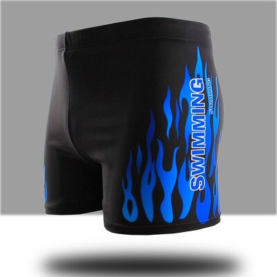 Mænd badetøj badedragt herre badeshorts badedragt swimmingpool trunks strand trusser flame boxer badpak maillot de bain homme: Xl / Være