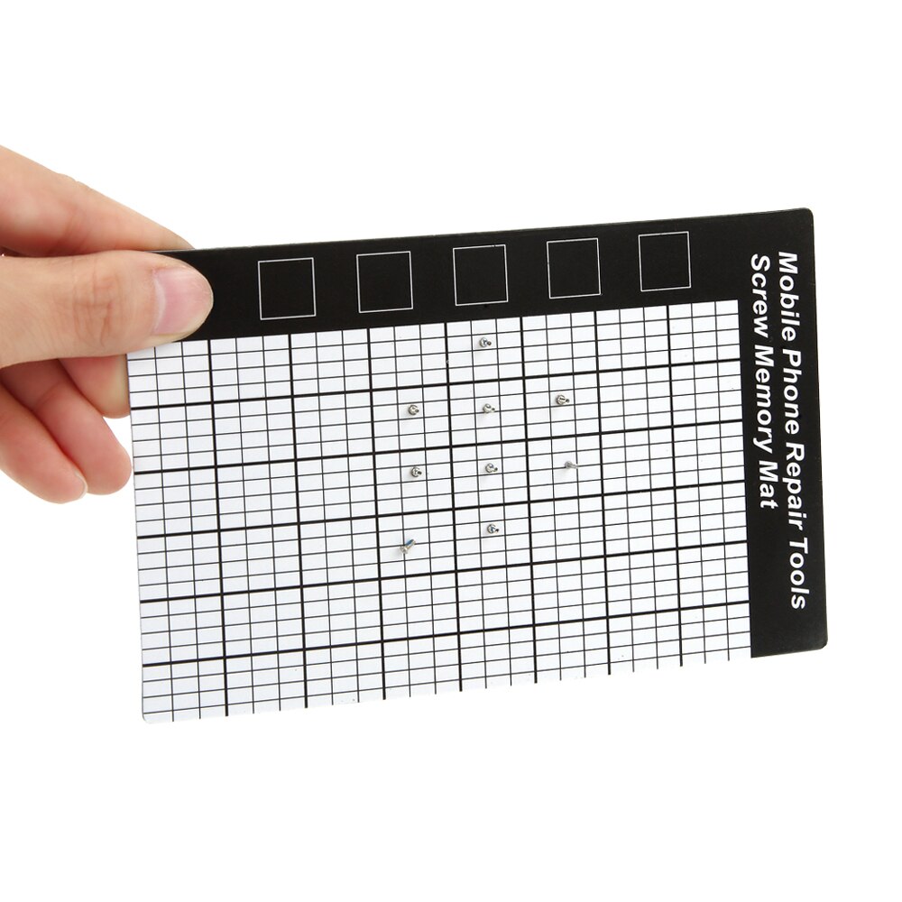 Screw Bolt Teardown Memory Chart Work Pad Disassemble Open Tool Repair Magnetic Project Prevent Small Electronics Losing Mat