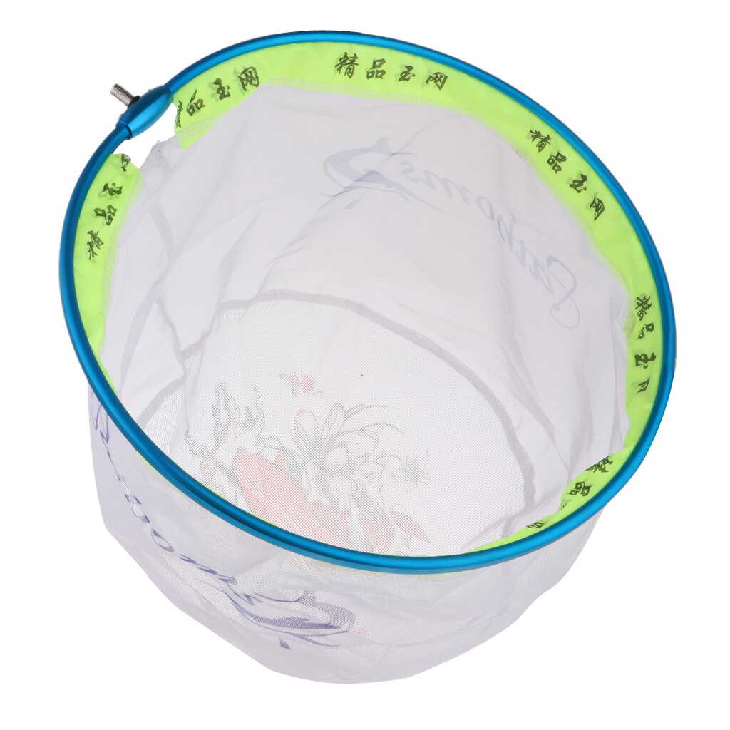 Vis Schepnet Vervanging Voor Verse Water Saltwater Veilig Vis Vangen Of Vrijgeven Duurzaam Nylon Materiaal Mesh Visnet: 20cm to 29cm
