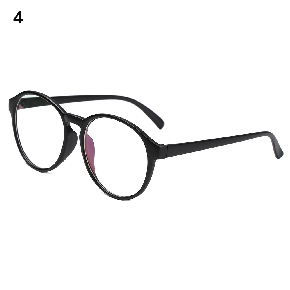 Retro pyöreät naisten lasit säteilyä estävät optiset silmälasit muovikehys retro vintage lasit kehys naisten silmälasien kehys: 4