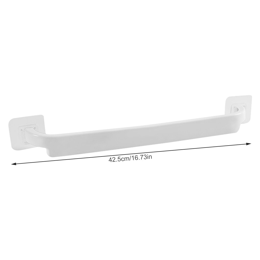 Toallero portátil montado en la pared, estante de toalla de baño, soporte de rollo, gancho colgante, organizador de baño, , 1 ud.