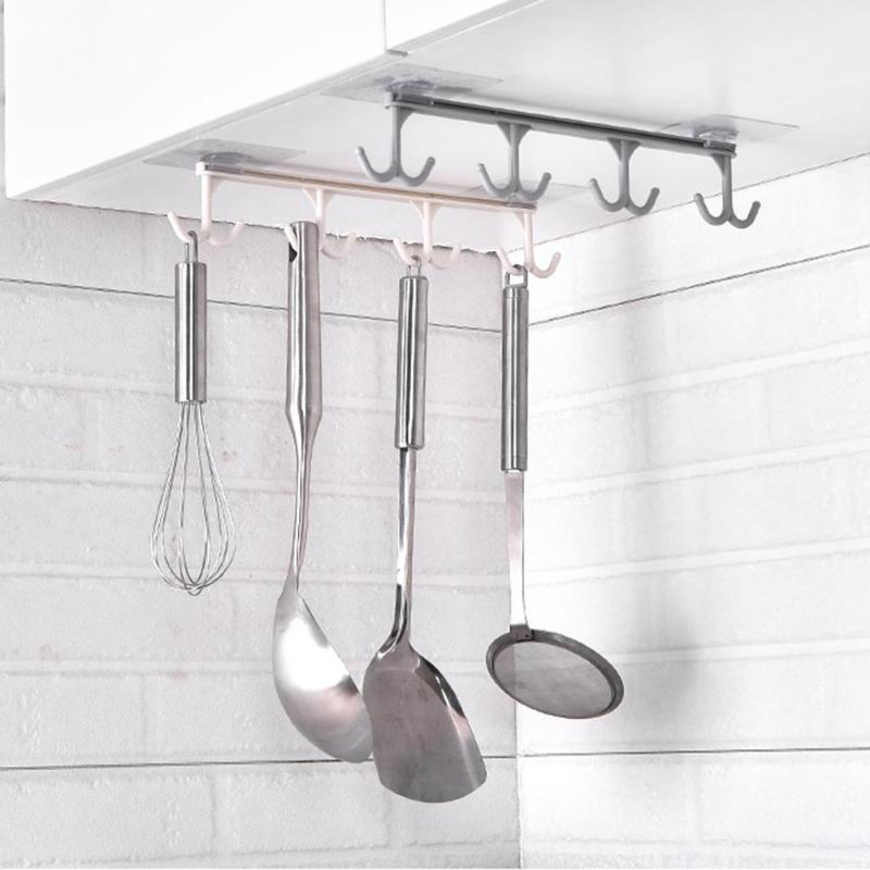 Multifunctionele plank, vaatwasmachinebestendige keukenhaak, opbergrek, multifunctionele garderobekast, rij haak, deurafwerkingsframe