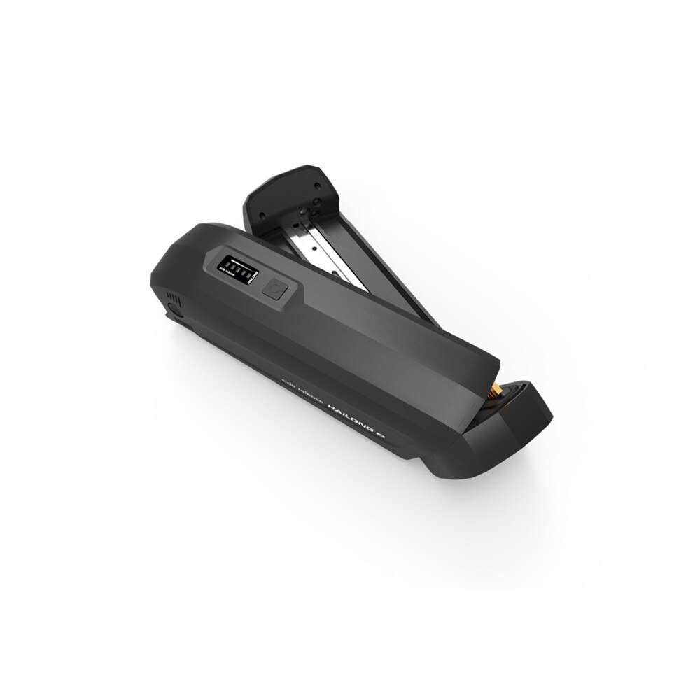 Hailong 2 sida öppen sida frigör elcykel batterilåda 36v 10ah 12ah 14ah 48v 7.8ah 10ah 10.5ah 250w 350w 500w batterilåda