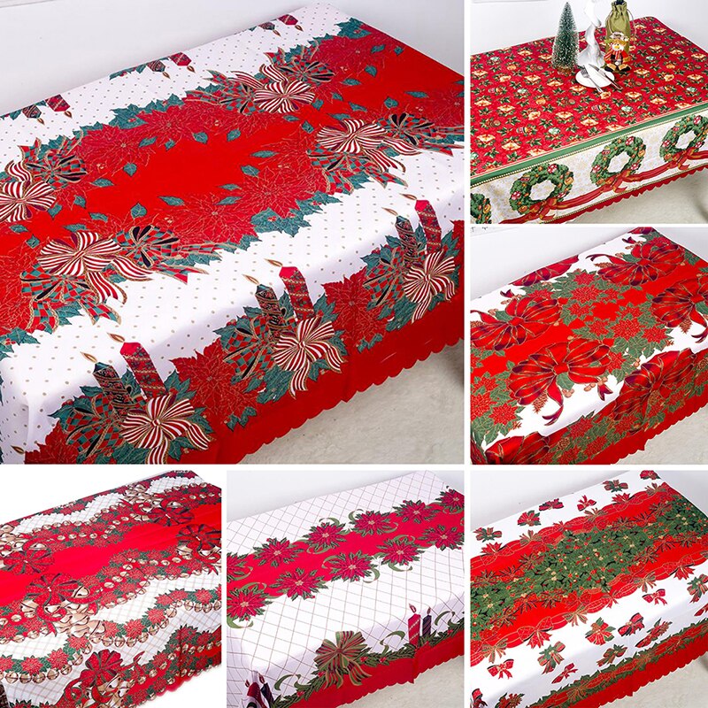 Kersttafelkleed katoen stofdicht tafelkleed kersttafelkleed huisdecoratie