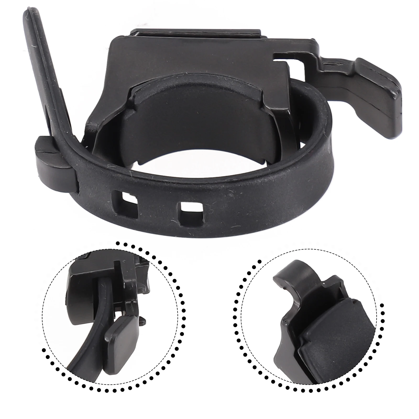 Bicycle Light Bracket Cycling Front Lamp Head Light Holder Light Clip Refreshing ABS road mountain Bike Accessories Adaptor part