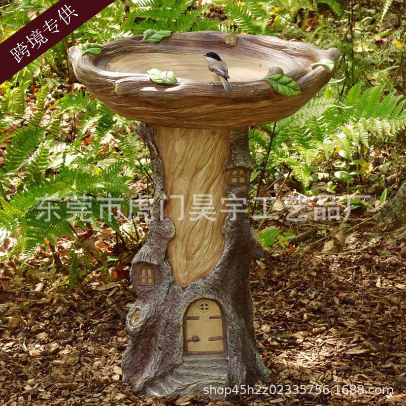 Garden decoration bird feeder bird pot
