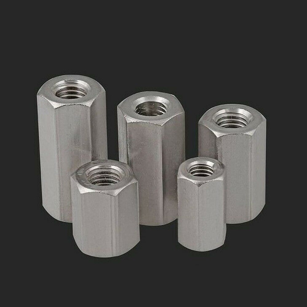 M5 M6 M8 M10 M12 M24 304 stainless steel Hexagon thick nuts hexagon joint nuts