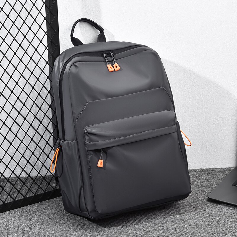 Herren-rucksack, reise-laptop-rucksack, strapazierfähiger, wasserabweisender schul- und college-rucksack, laptoptasche für damen, passend für notebooks, schwarz