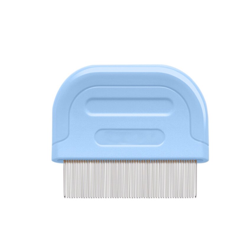 Pet products cat comb flea removal comb stainless steel needle comb hairdressing comb hair opening knot cat products: Flea comb