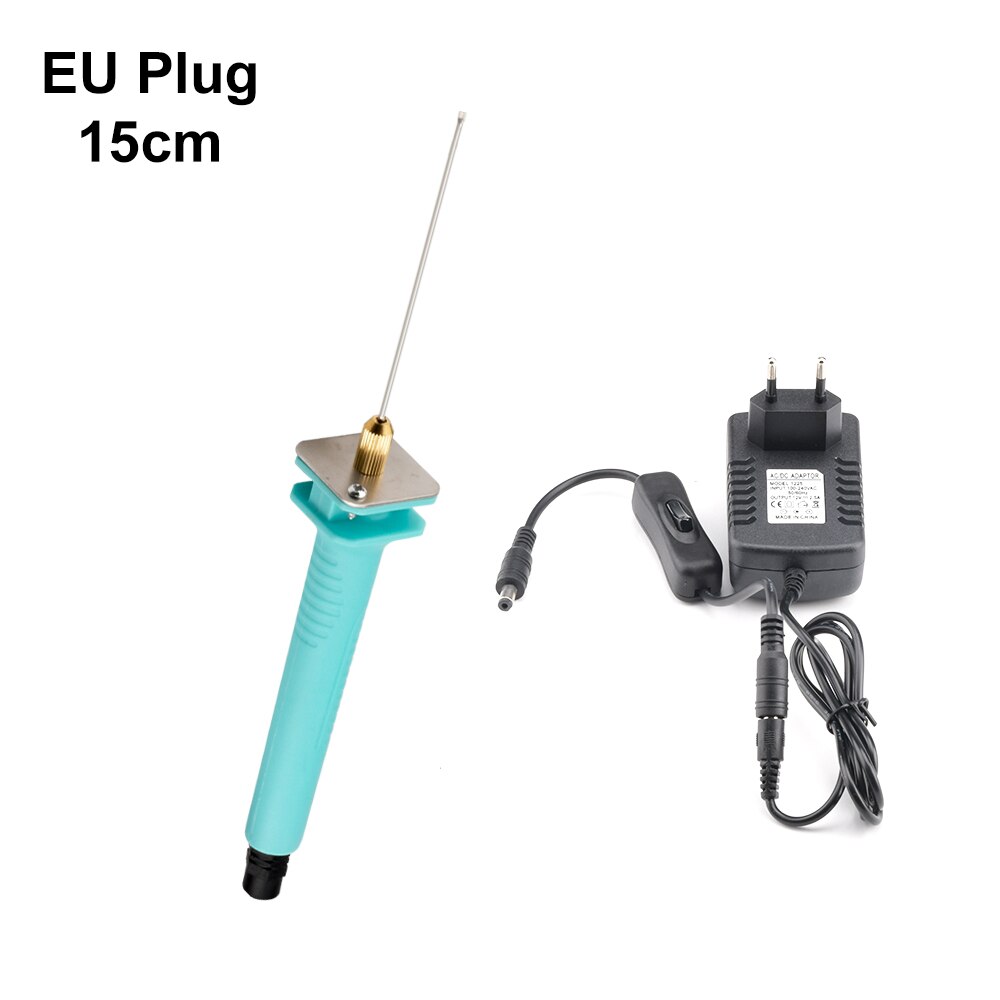 Foam Cutter Pen 15W 110V-240V Electric Foam Polystyrene Cutting Machine Portable Styrofoam Cutter DIY Cutting Tools: EU plug 15cm