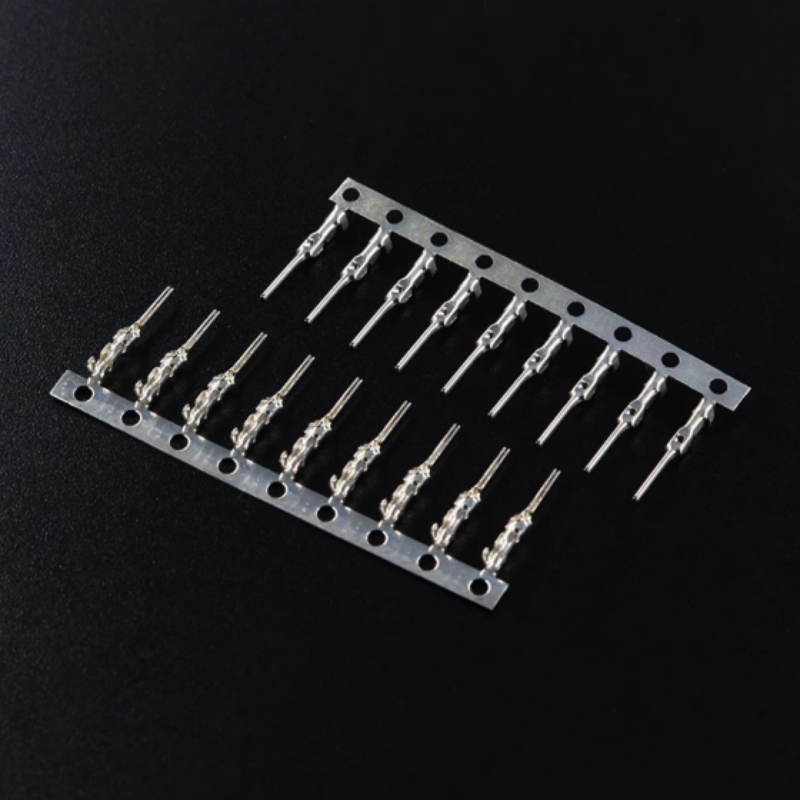 100pcs/Lot PH2.0 Male Terminal Plug Connectors Wire Cable Housing Male Crimp Pins PH-R Mating Terminals: army green