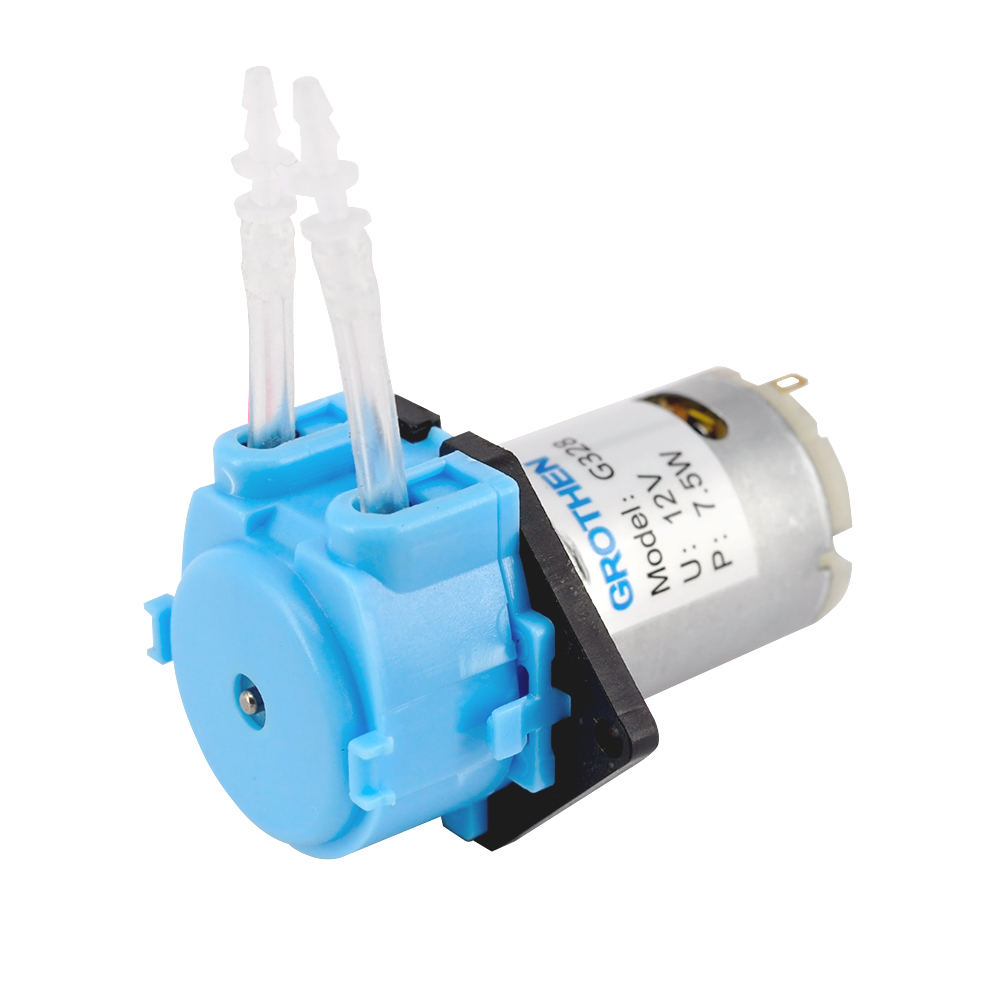 12 V farbe dosierpumpe schlauch pumpe mit motor und schlauch für Aquarium Lab Analytische wasser schläuche schlauch pumpe durch GROTHEN