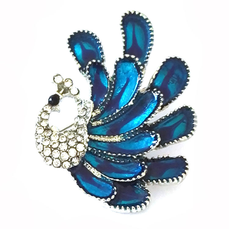 Lnrrabc Mode Vrouwen Zilverachtige Kleur Bloem Vormen Kristallen Imitatie Parel Broche Pin Sieraden Pins Broches De Strass Luxo: 12