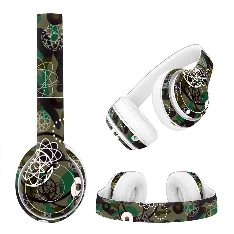 Headphone Sticker Universal Vinyl Decal Skin for Beats studio 2 studio 3 Wireless Headphone: 0038