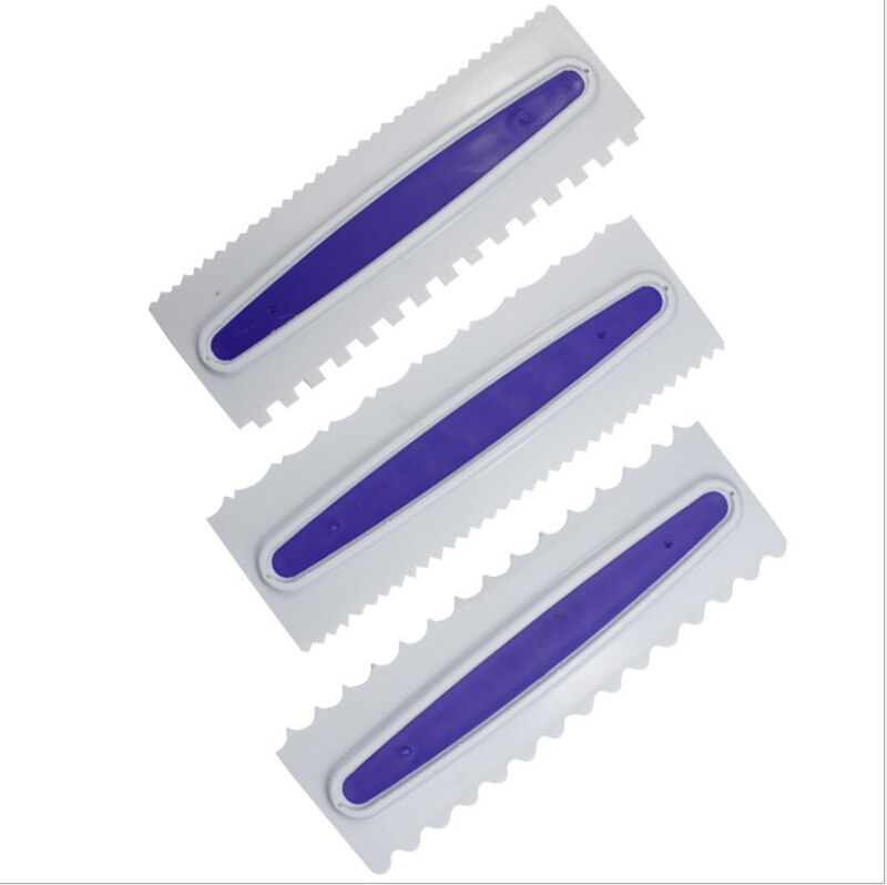 Baking & Pastry Tools Icing Comb Set Plastic Fondant Spatulas Cake Scraper Baking Decorating Cake Kitchen Utensils