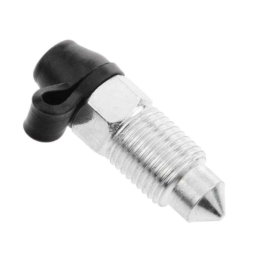 Brake Caliper M10 x 1mm Stainless Bleed Screw Nipple for Motorcycle