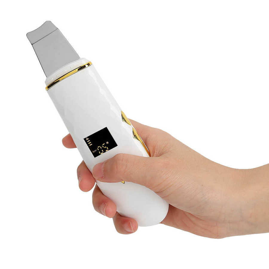 Porerens ansiktspleie hudmaske fjerning maskin ultrasonic ion ems hudskrubber