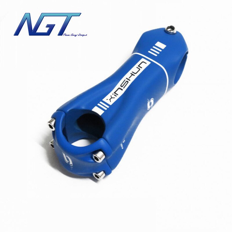 3 Color Carbon Stem 80mm 90mm 100mm 110mm 120mm Length 28.6mm*31.8mm Size Top NGT Handlebar Stem Factory OEM