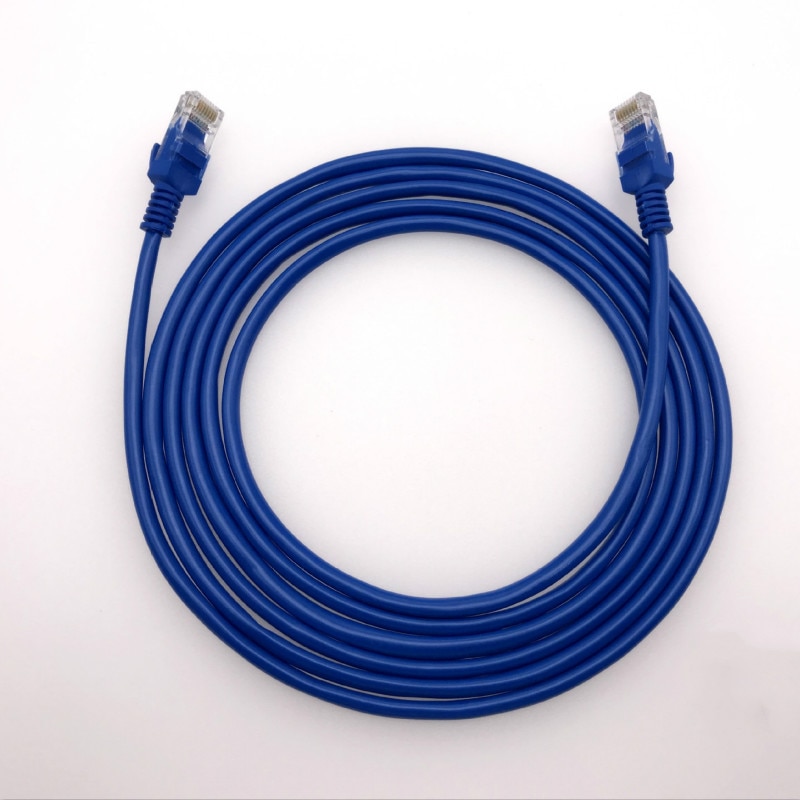 1m/2m/3m/5m/10m RJ45 Ethernet Network LAN Cable Cat 5e Channel UTP 4Pairs 24AWG Patch Cable Router Interesting