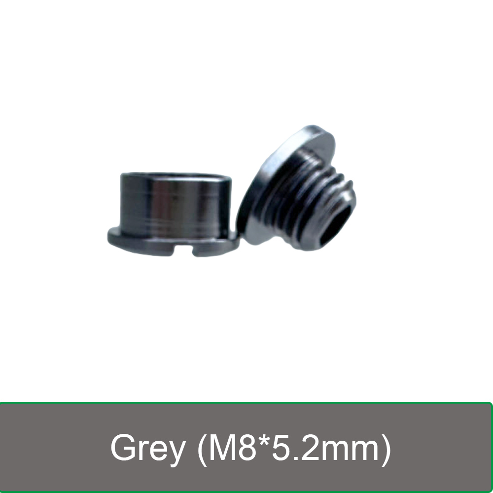 Perno de bielas de bicicleta de montaña M8, para tornillo de plato de manivela individual, doble y Triple, tuercas de fijación de rueda dentada de carretera, accesorio para bicicleta