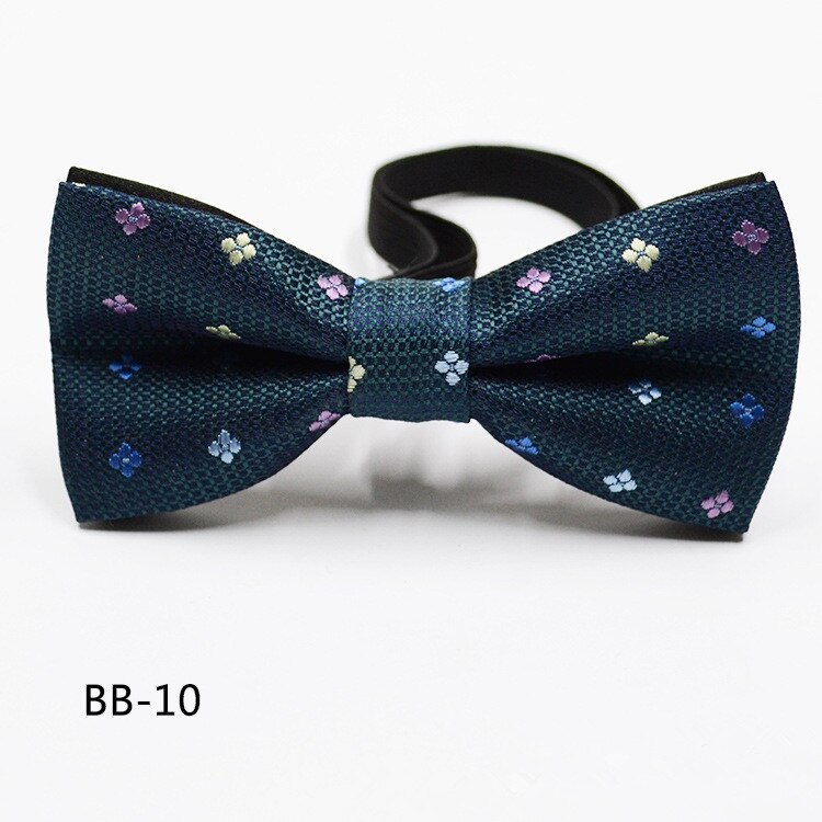 Corbata de lazo clásica a rayas Pliad mariposa para niños accesorio de escolar niños niñas pajarita para el cuello pajarita de poliéster