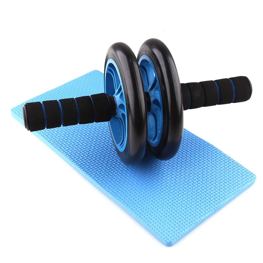 Ab rulle sæt kit stærkt bærende push-up bar hoppe reb knæpude hjemme fitness gym abdominal kerne muskel træner