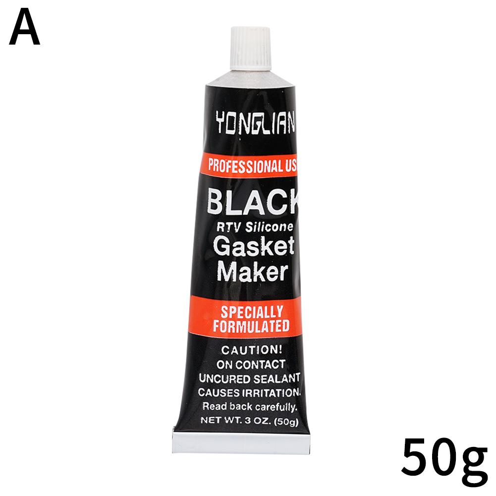 Automotive Gasket Sealant Liquid Gasket Sealer Engine Sealants Black Liquid Gasket Sealer Oil Resistant Gasket-Free Car Sealant: Red