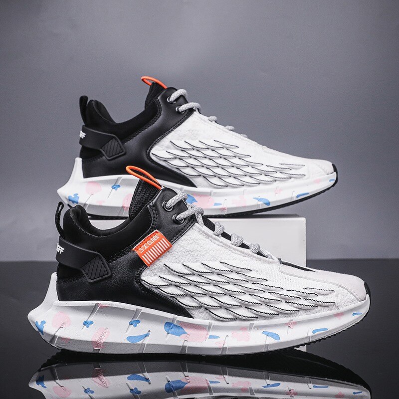 Baskets confortables à plateforme pour hommes, chaussures de marche, pour Gym et loisirs, modèle chaussures pour homme, Zapatillas Hombre, modèle directe