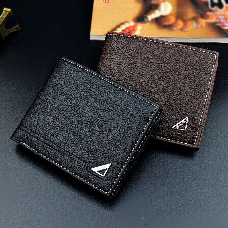 Portemonnee Mannen Lederen Portemonnee Carteira Masculina Billetera Hombre Cartera Monedero Portemonnees Coin Clutch Bag Portefeuillesubsidies Homme Kaart