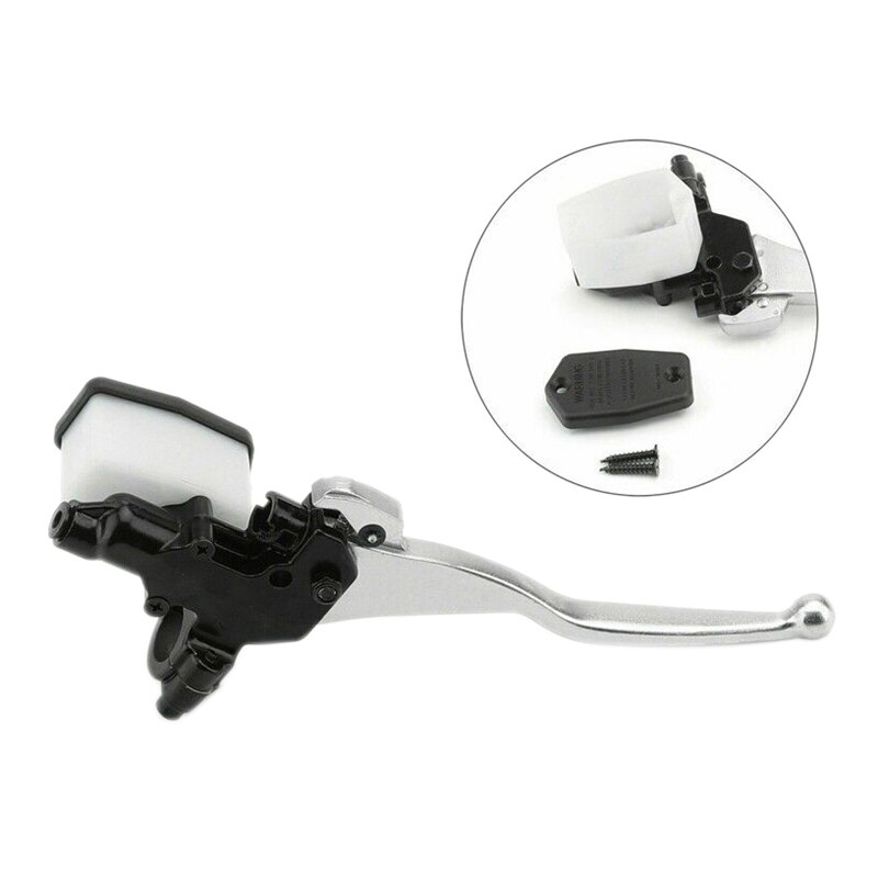 Motorcycle Left Hand Brake Master Cylinder Assembly with Switch and Lever for Arctic Cat 250 300 375 400 454 500