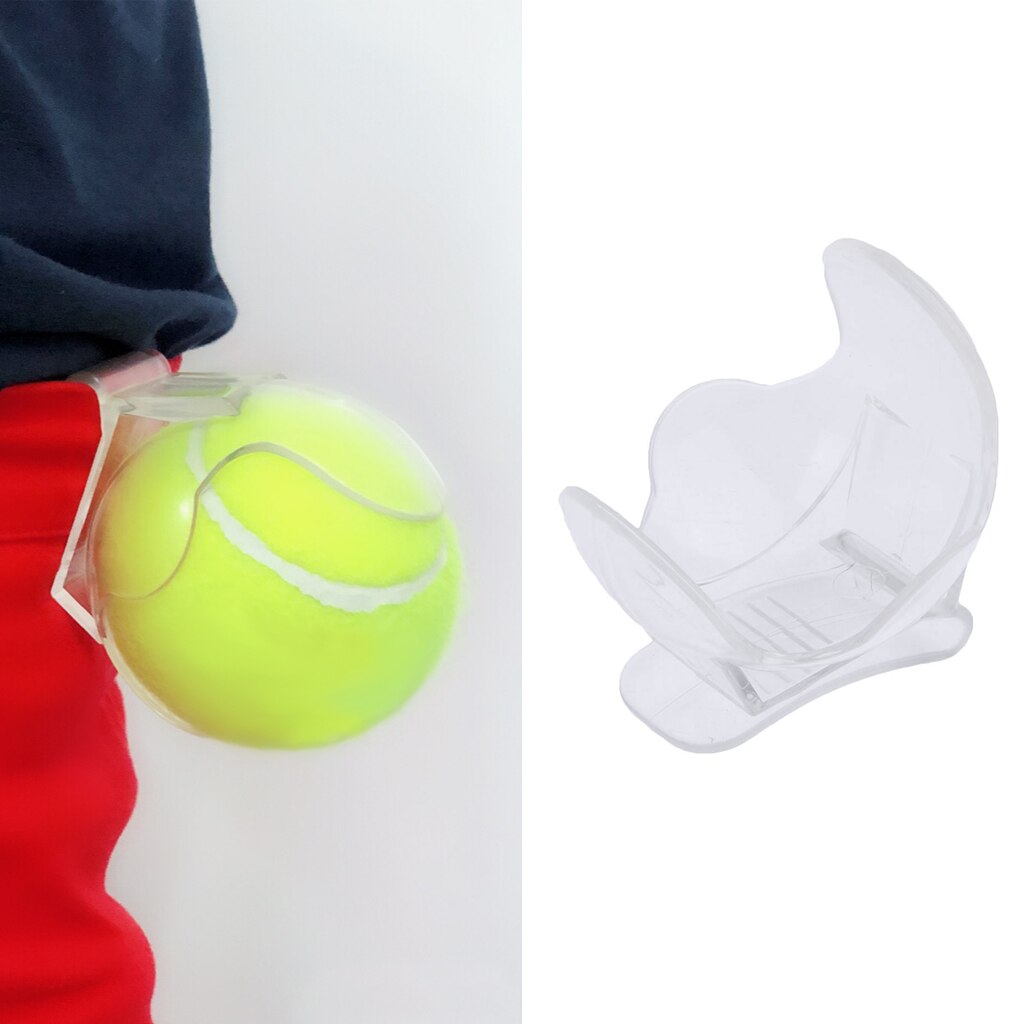Tennisbal Holder Taille Clip Houdt Een Tennisbal
