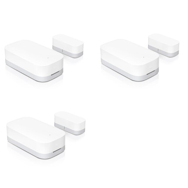 Aqara Deur Raam Sensor Draadloze Mini Contact Sensor Voor Alarmsysteem En Smart Home Automation Werken Met Apple Homekit Alexa: Aqara Sensor 3pcs