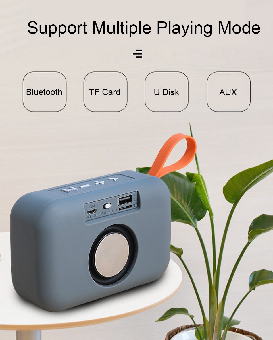 Tg506 bluetooth-luidsprekers, draadloze geluidsbox, draagbare subwoofer, buitensport-hifi-luidsprekers, ondersteuning voor tf-kaart, fm-radio en aux