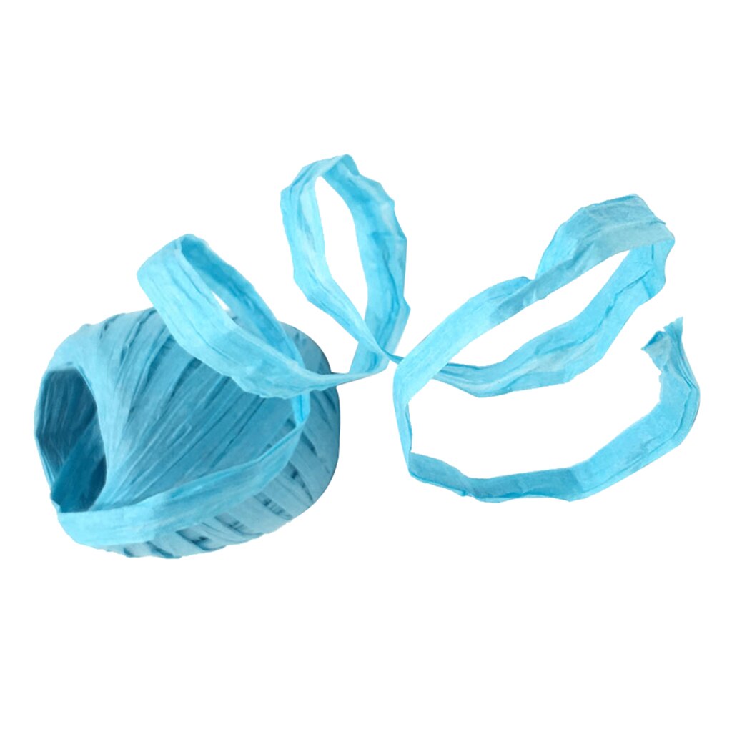 Raffia papier lint touw touw  ,1 rollen raffia lint/touw , 22 meter per rol, verpakking papier touw voor kerstmis