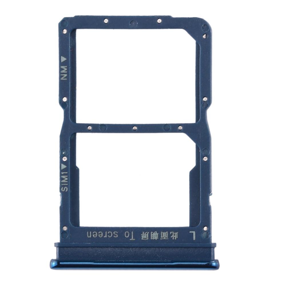 SIM Karte Tablett und NM Karte Tablett für Huawei Ehre 20 Lite Karte Tablett für Huawei Ehre 20 Lite Handy, Mobiltelefon telefon Ersatz Zubehör: blau