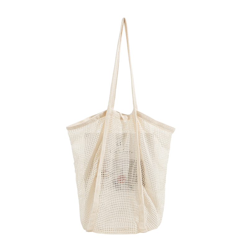 MABULA-Bolso de playa plegable con forro de malla, bolsa de hombro de gran capacidad, para comestibles, portátil