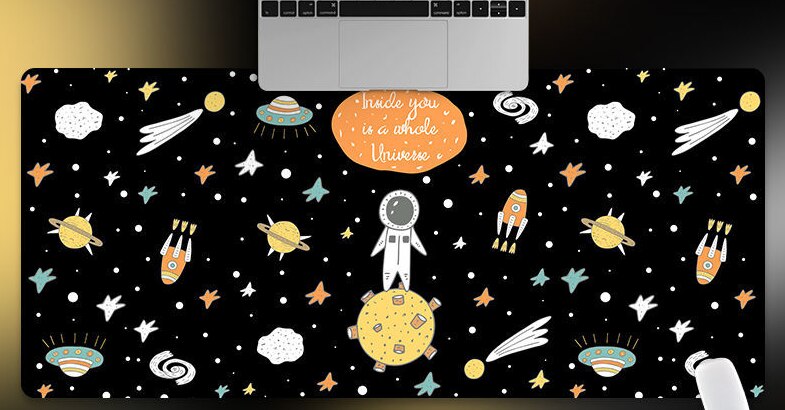 Mouse Pad Cute Desk Mats Kawaii Desk Pad Kawaii Mouse Pad Deskpad for Home Computer Keyboard Gaming Office Accessories 80x30cm: 300x800x2mm 14